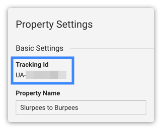 Tracking ID example