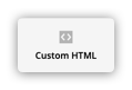 custom HTML element